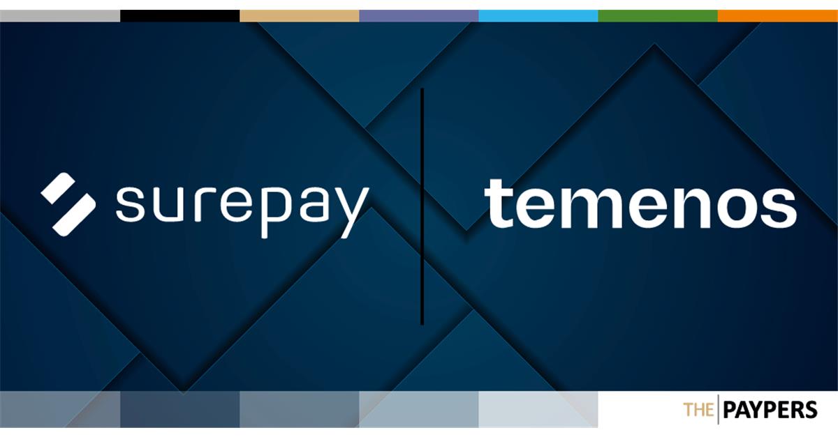 Payment verification solution provider SurePay has announced the availability of its services on the cloud-based Temenos Exchange partner ecosystem. 