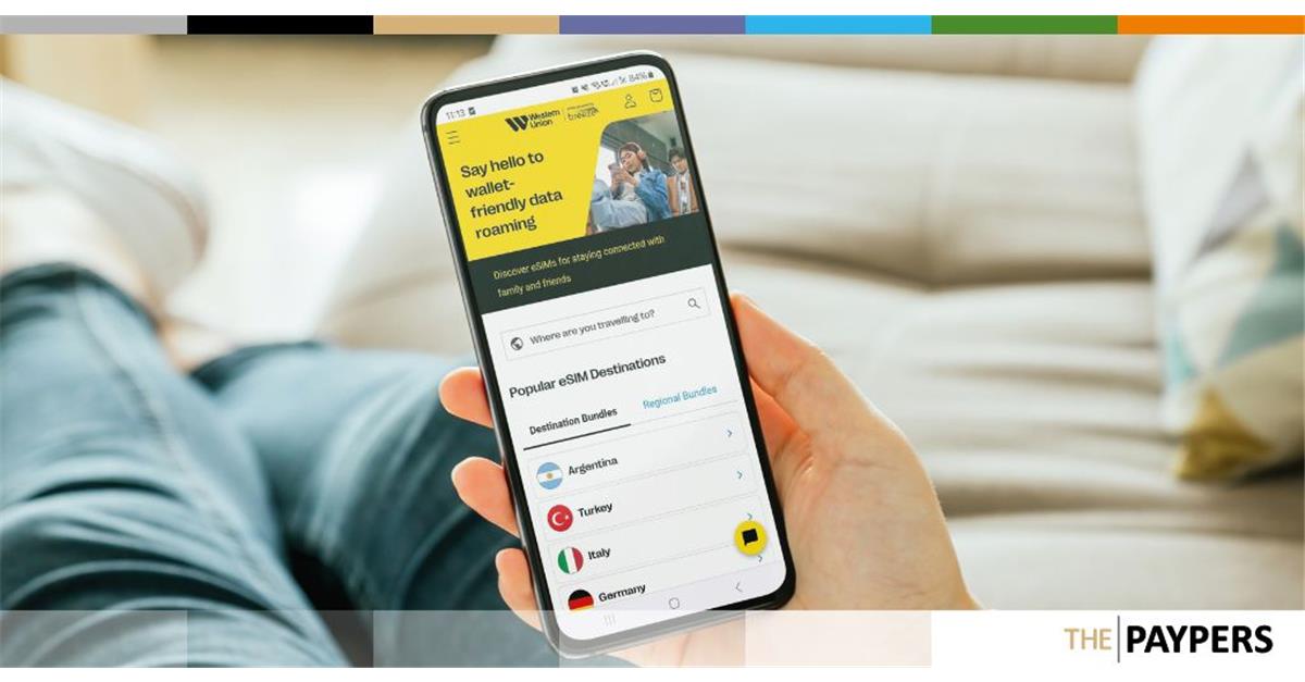 Western Union has launched its global eSIM mobile data service, which will enable customers to have full control over their connectivity needs and finances.