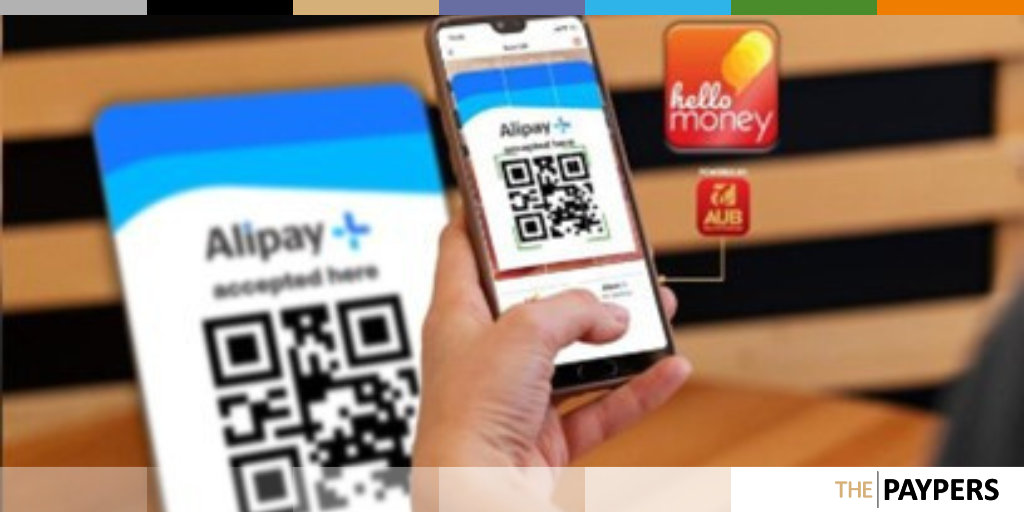 Asia United Bank (AUB) has partnered with Alipay+ to enable HelloMoney for cross-border payments when customers travel abroad.