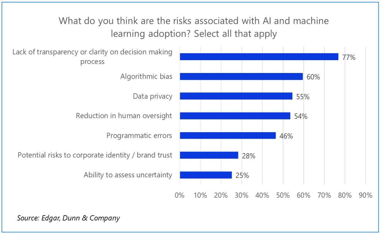 EDC Risks associated with AI and ML adoption