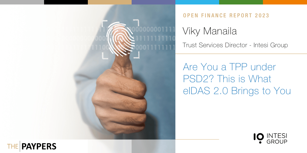 Are you a TPP under PSD2? This is what eIDAS 2.0 brings to you