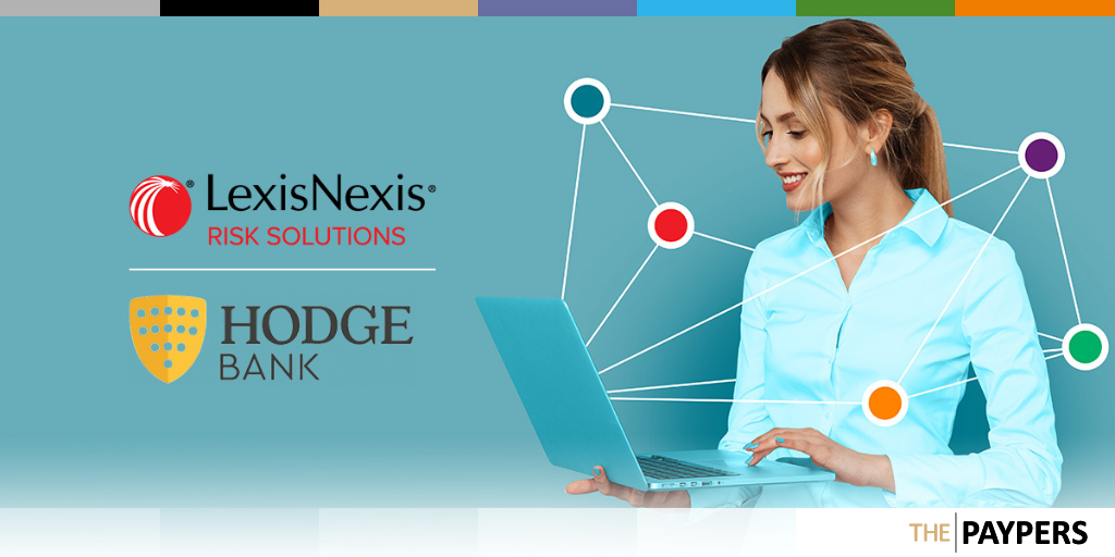 UK-based Hodge Bank has joined forces with LexisNexis Risk solutions to automate customer onboarding and integrate AML screening and transaction monitoring.