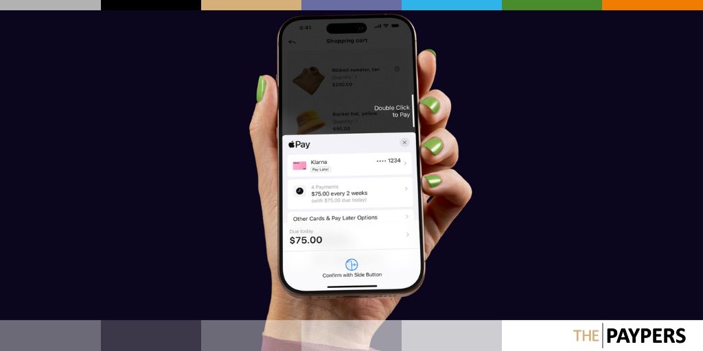 Klarna’s payment options available in the Apple Pay app and online