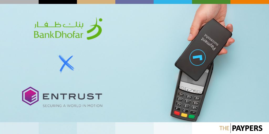 Omari bank BankDhofar has partnered with Entrust in order to implement its DCS and offer clients in the region access to secure and improved digital card capabilities. 