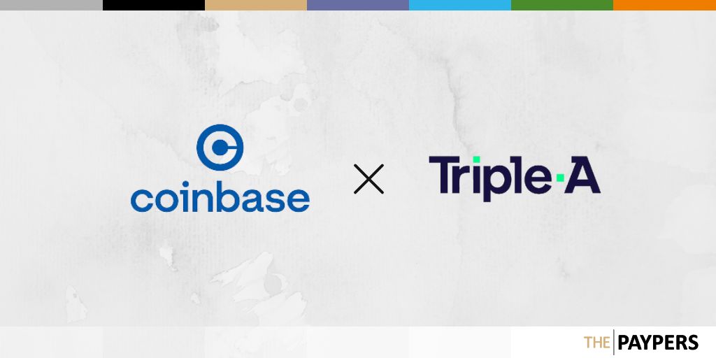 Triple-A launches new crypto payment option for Coinbase users