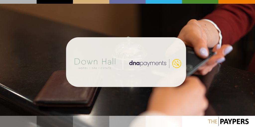 DNA Payments partners with Down Hall Hotel & Spa 