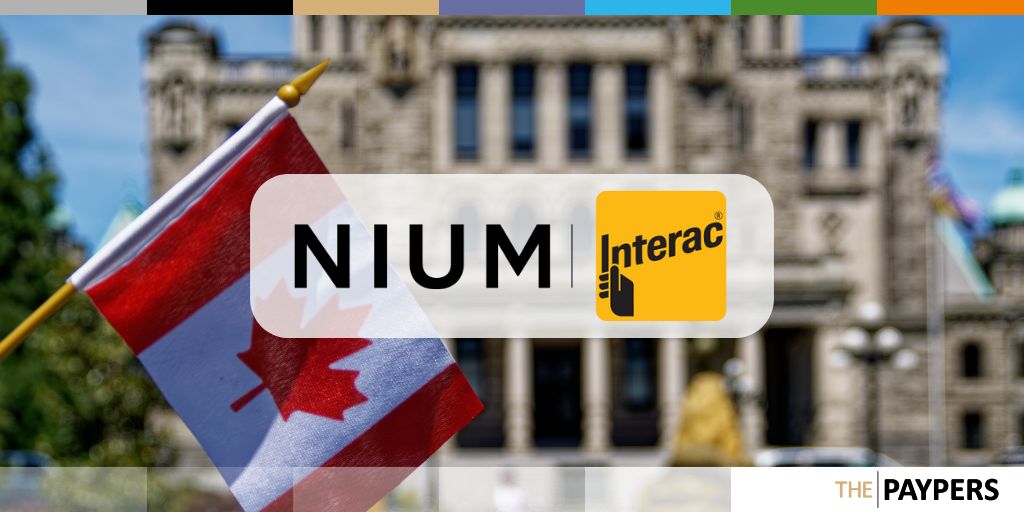 Nium expands into Canada with the addition of Interac