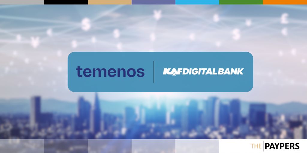 KAF Digital Bank goes live on Temenos SaaS 
