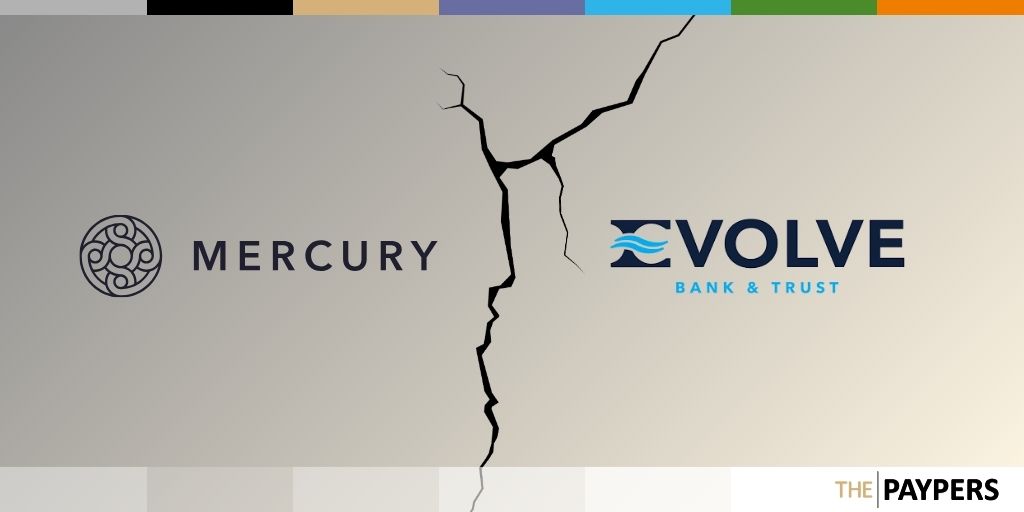 Mercury breaks off its partnership with Evolve Bank