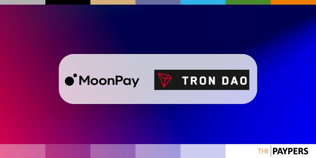 MoonPay has entered into a new agreement with the TRON decentralised autonomous organisation (DAO) to support purchases of TRX, TRON’s native token.