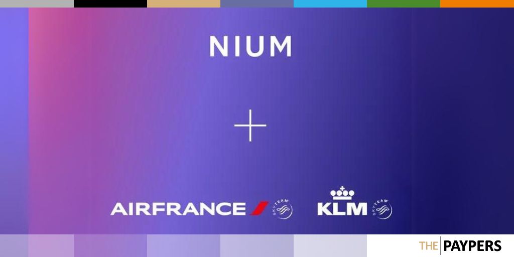 Nium has announced its partnership with Air France and KLM in order to power closed-loop electronic transactions between airlines and selected travel agents.