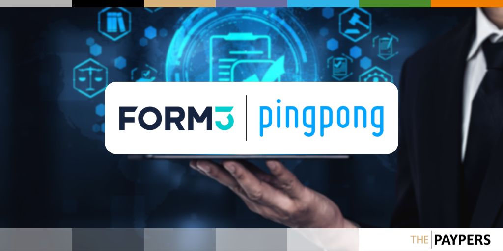 PingPong announces Form3 partnership