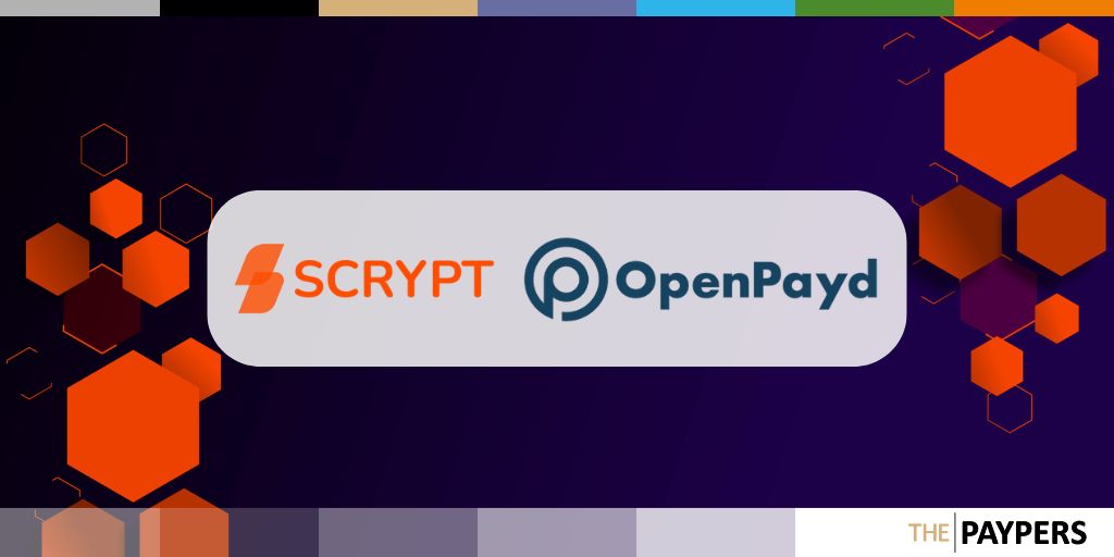 Swiss-based crypto infrastructure firm SCRYPT has expanded its Euro payment operations by integrating with OpenPayd’s financial infrastructure platform.