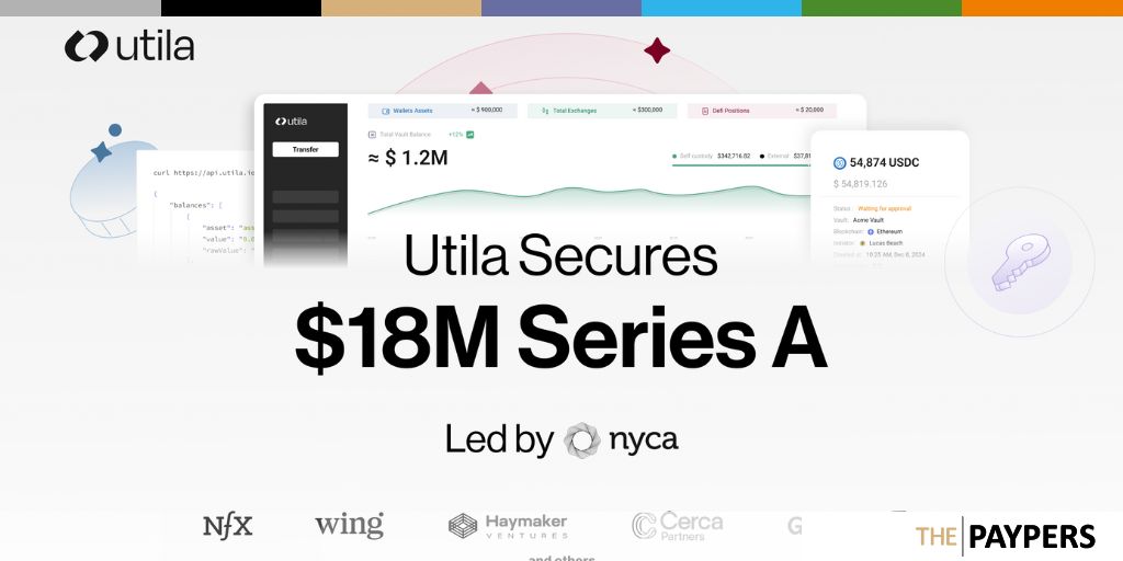 Utila secures USD 18 million Series A funding 