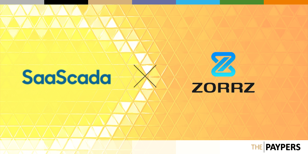 Cloud-native core banking engine SaaScada has announced its partnership with UK-based fintech ZORRZ. 