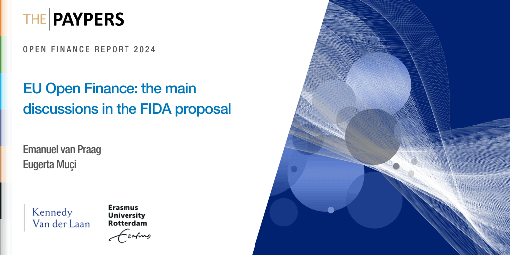 Emanuel van Praag and Eugerta Muçi discuss key topics from the EU's FIDA Proposal: standardisation, data access rights, gatekeepers, and financial inclusion.