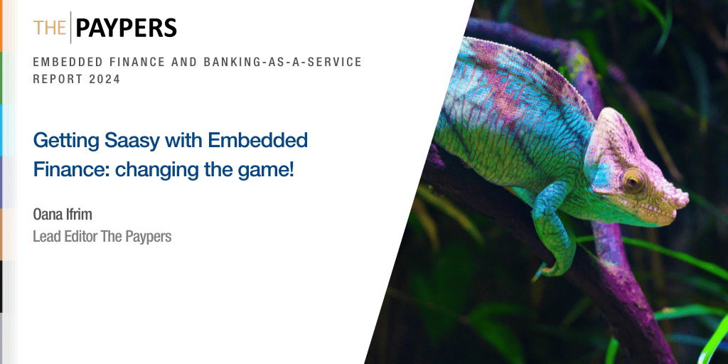 Getting SaaSy with Embedded Finance: changing the game!